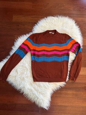 TWIK retro striped sweater/ long sleeved top size M